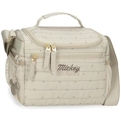 Disney Joumma Duna Mickey Bandolera Porta Merienda Beige 23,5x19x17 cm Poliéster Disney Joumma Duna Mickey Bandolera Porta Merienda Beige 23,5x19x17 cm Poliéster