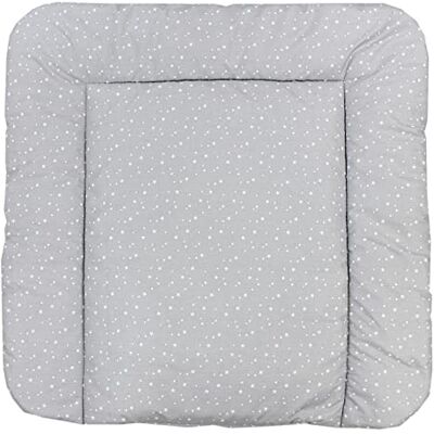 TupTam Colchón para Cambiador para Bebés Niños y Niñas, Estrellas pequeñas/Gris, 70 x 70 cm TupTam Colchón para Cambiador para Bebés Niños y Niñas, Estrellas pequeñas/Gris, 70 x 70 cm