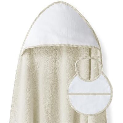 Toalla de baño de algodón beige 100x100 - Accesorio de baño Toalla de baño de algodón beige 100x100 - Accesorio de baño