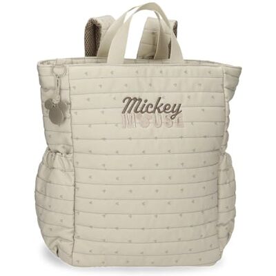 Disney Joumma Duna Mickey Mochila de Paseo Beige 32x35x13 cm Poliéster 14,6L Disney Joumma Duna Mickey Mochila de Paseo Beige 32x35x13 cm Poliéster 14,6L