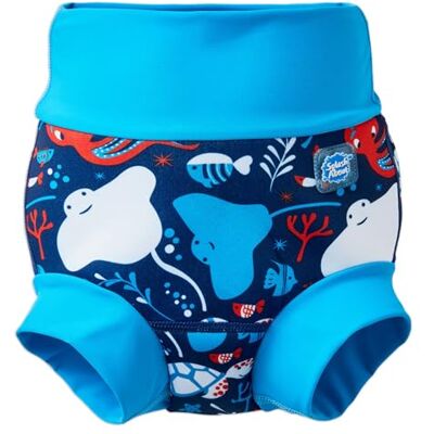 Splash About Happy Nappy Duo pañal de natación Reutilizable, Under The Sea, 6-12 Meses Splash About Happy Nappy Duo pañal de natación Reutilizable, Under The Sea, 6-12 Meses