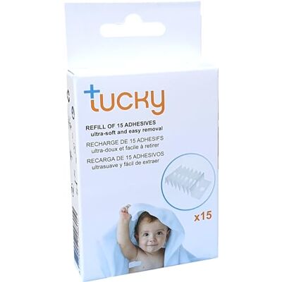e-TakesCare Recarga de 15 adhesivos hipoalergénicos TUCKY e-TakesCare Recarga de 15 adhesivos hipoalergénicos TUCKY