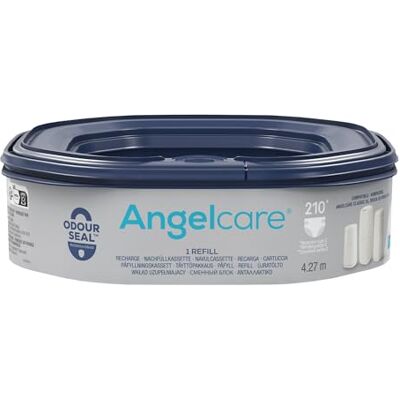 Angelcare Dress Up – Recambios octogonales para papelera de pañales, cantidad variada Talla:1 Recharge Angelcare Dress Up – Recambios octogonales para papelera de pañales, cantidad variada Talla:1 Recharge