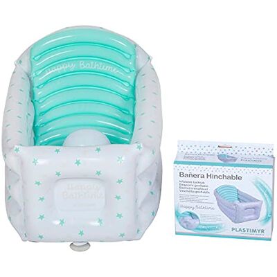 PLASTIMYR Bañera para Bebe Bañera para Bebes Hinchable 24 x 7 x 23 cm PLASTIMYR Bañera para Bebe Bañera para Bebes Hinchable 24 x 7 x 23 cm