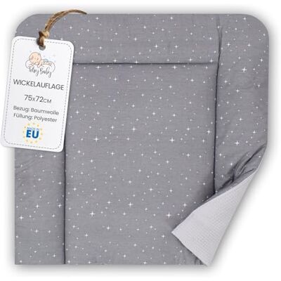 Totsy Baby Tela Algodón suave plegable secado rápido para Bebés 75x72 cm Cambiador plegable ligero Viaje Cómodo higiénico para Bebés ideal bolsa transpirable Colchoneta secado rápido Galaxia Totsy Baby Tela Algodón suave plegable secado rápido para Bebés 75x72 cm Cambiador plegable ligero Viaje Cómodo higiénico para Bebés ideal bolsa transpirable Colchoneta secado rápido Galaxia