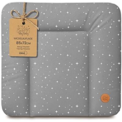 Totsy Baby Colchón cambiador acolchado y suave para el bebé cambio de pañal Colchoneta impermeable para cambio de pañal en cuna cómoda lavadora y viaje superficie esponjable suave 85 x 72 cm Galaxia B Totsy Baby Colchón cambiador acolchado y suave para el bebé cambio de pañal Colchoneta impermeable para cambio de pañal en cuna cómoda lavadora y viaje superficie esponjable suave 85 x 72 cm Galaxia B