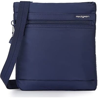 Hedgren Leonce, Pequeño Crossover Vertical + RFID Unisex Adulto, Negro (Total Eclipse), Talla única Hedgren Leonce, Pequeño Crossover Vertical + RFID Unisex Adulto, Negro (Total Eclipse), Talla única