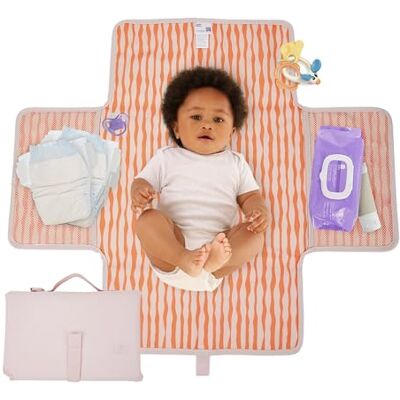 Hylat Baby Cambiador plegable portátil ideal alfombrilla de cambio de viaje para familias activas Hylat Baby Cambiador plegable portátil ideal alfombrilla de cambio de viaje para familias activas