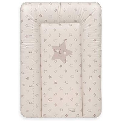 Ceba Baby ® Cambiador Bebe Cambiador suave para bebés Almohadilla cambiadora lavable para Niños y Niñas Certificado Öko-Tex Impermeable Beige 70x50 cm Ceba Baby ® Cambiador Bebe Cambiador suave para bebés Almohadilla cambiadora lavable para Niños y Niñas Certificado Öko-Tex Impermeable Beige 70x50 cm