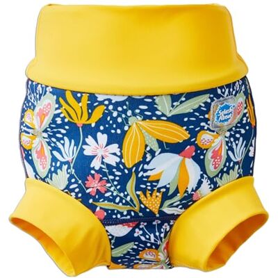 Splash About Happy Nappy Duo pañal de natación reutilizable, Garden Delight, 0-3 meses Splash About Happy Nappy Duo pañal de natación reutilizable, Garden Delight, 0-3 meses