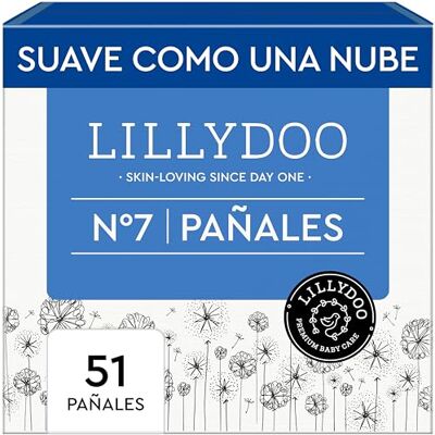 LILLYDOO Pañales , talla 7 (15+ kg), 51 uds., con protección contra fugas LILLYDOO Pañales , talla 7 (15+ kg), 51 uds., con protección contra fugas