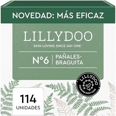 LILLYDOO Pañales-braguita , talla 6 (13+ kg), 114 uds. LILLYDOO Pañales-braguita , talla 6 (13+ kg), 114 uds.