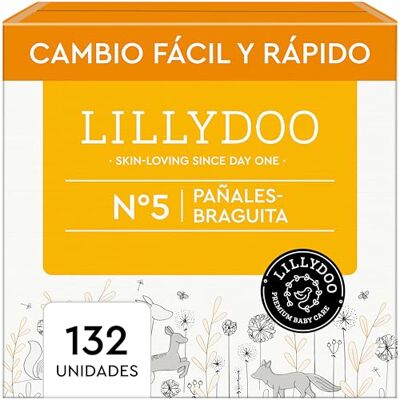 LILLYDOO Pañales-braguita , talla 5 (11+ kg), 132 uds. LILLYDOO Pañales-braguita , talla 5 (11+ kg), 132 uds.