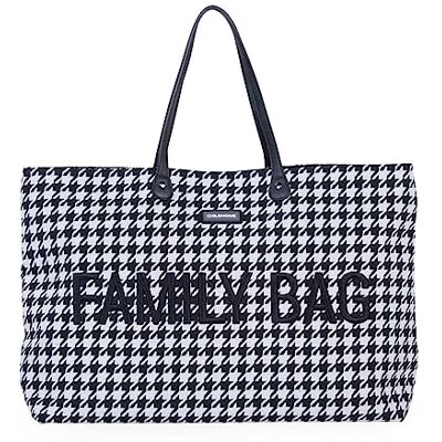 CHILDHOME , , Bolso cambiador, Bolso de viaje/fin de semana, Gran capacidad, Bolsa amovible incluida, Negro y Blanco CHILDHOME , , Bolso cambiador, Bolso de viaje/fin de semana, Gran capacidad, Bolsa amovible incluida, Negro y Blanco