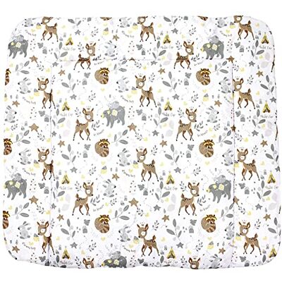 TupTam Colchón para Cambiador para Bebés Niños y Niñas, Los Animales Salvajes, 75 x 85 cm TupTam Colchón para Cambiador para Bebés Niños y Niñas, Los Animales Salvajes, 75 x 85 cm