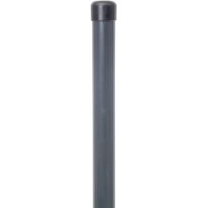 Alberts Poste para Fix-Clip pro para fijación con tacos de impacto galvanizado, plastificado antracita (RAL 7016) longitud 1225 mm pinza Ø 34 mm Alberts Poste para Fix-Clip pro para fijación con tacos de impacto galvanizado, plastificado antracita (RAL 7016) longitud 1225 mm pinza Ø 34 mm