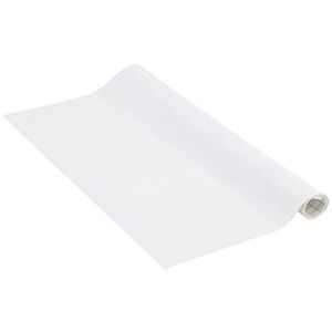 Venilia Lámina adhesiva, Blanco Mate, 45cm x 1,5m, Espesor 95μ, Vinilo autoadhesivo para muebles o cocina, decorativas papel pintado pared, PVC sin ftalatos, Fabricado en UE