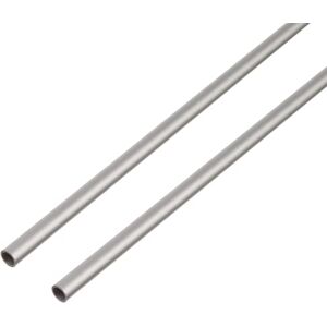 Alberts GAH- 471767 Tubo redondo de aluminio anodizado plateado, 1000 x 30 x 2 mm, 2 unidades Alberts GAH- 471767 Tubo redondo de aluminio anodizado plateado, 1000 x 30 x 2 mm, 2 unidades
