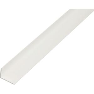Alberts Eco Perfil angular PVC-U, blanco, 1000 x 25 x 20 mm Alberts Eco Perfil angular PVC-U, blanco, 1000 x 25 x 20 mm