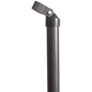 Alberts Tirante cincado fosfatado, recubierto de plástico metálico antracita longitud 1750 mm tirante-Ø 34 mm abrazadera-Ø 38 mm Alberts Tirante cincado fosfatado, recubierto de plástico metálico antracita longitud 1750 mm tirante-Ø 34 mm abrazadera-Ø 38 mm