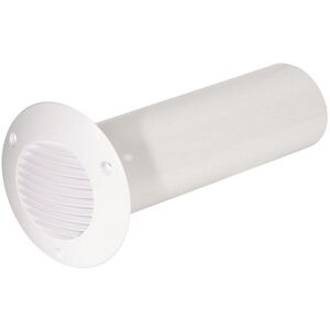 Airflow Kit de Conducto para Pared Hueca – Conducto Rígido de Plástico de 100 mm de Diámetro x 350 mm de Longitud con Rejilla Blanca y Tornillos – Hermético y Fácil de Instalar Airflow Kit de Conducto para Pared Hueca – Conducto Rígido de Plástico de 100 mm de Diámetro x 350 mm de Longitud con Rejilla Blanca y Tornillos – Hermético y Fácil de Instalar