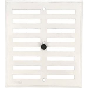 Amig Rejilla Rectangular de Aluminio   Rejillas de ventilación para salida de aire   Ideal para techo de cocina y baño   Medidas: 170 X 190 MM   Color: Blanco Amig Rejilla Rectangular de Aluminio   Rejillas de ventilación para salida de aire   Ideal para techo de cocina y baño   Medidas: 170 X 190 MM   Color: Blanco