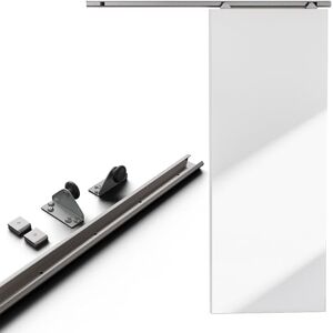 Amig Kit puerta corredera madera Guía 186 cm acero galvanizado 30 kg máximo Mod. Amig Kit puerta corredera madera Guía 186 cm acero galvanizado 30 kg máximo Mod.