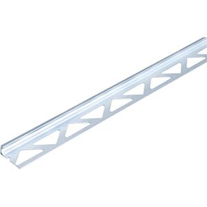 Alberts Perfil terminal para azulejos, Aluminio, anodizado plata, 1000 x 23,5 x 8 mm Alberts Perfil terminal para azulejos, Aluminio, anodizado plata, 1000 x 23,5 x 8 mm