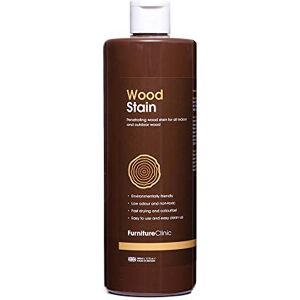 Furniture Clinic Tinte para madera (grafito calido) – Tinte de secado rápido, muy concentrado, fácil de aplicar para maderas de interior y exterior – 500 ml Furniture Clinic Tinte para madera (grafito calido) – Tinte de secado rápido, muy concentrado, fácil de aplicar para maderas de interior y exterior – 500 ml