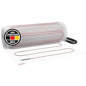 AEG Calefacción eléctrica por Suelo Radiante térmico Base Estera Individual, Blanco, 8 m² AEG Calefacción eléctrica por Suelo Radiante térmico Base Estera Individual, Blanco, 8 m²