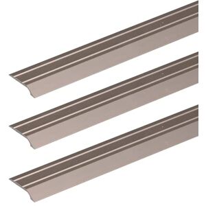 Alberts GAH- 490638 Perfil de compensación autoadhesivo (aluminio anodizado, 900 x 39 mm, 3 unidades) Alberts GAH- 490638 Perfil de compensación autoadhesivo (aluminio anodizado, 900 x 39 mm, 3 unidades)