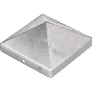 Alberts Capuchón para postes de madera, Modelo alto, Fundición de aluminio, expuesta, 120 x 120 mm Alberts Capuchón para postes de madera, Modelo alto, Fundición de aluminio, expuesta, 120 x 120 mm