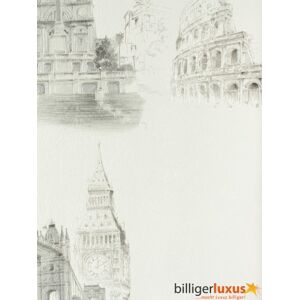 A.S. Création papel pintado Dekora Natur metálico negro blanco 10,05 m x 0,53 m A.S. Création papel pintado Dekora Natur metálico negro blanco 10,05 m x 0,53 m