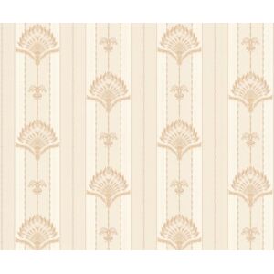 A.S. Création papel pintado Hermitage beige metálico blanco 10,05 m x 0,53 m A.S. Création papel pintado Hermitage beige metálico blanco 10,05 m x 0,53 m