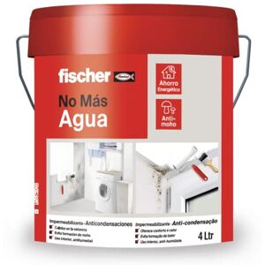 fischer Pintura blanca antihumedad y antimoho para interior 4L fischer Pintura blanca antihumedad y antimoho para interior 4L