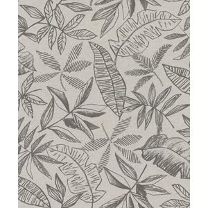 Rasch Schöner Living Leage-Collection Papel pintado no tejido (10,05 m x 0,53 m), color antracita Rasch Schöner Living Leage-Collection Papel pintado no tejido (10,05 m x 0,53 m), color antracita