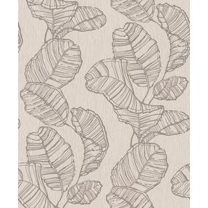 Rasch Papel pintado – Papel pintado no tejido con hojas en color beige de la colección Color your life – 10,05 m x 0,53 m (largo x ancho) Rasch Papel pintado – Papel pintado no tejido con hojas en color beige de la colección Color your life – 10,05 m x 0,53 m (largo x ancho)
