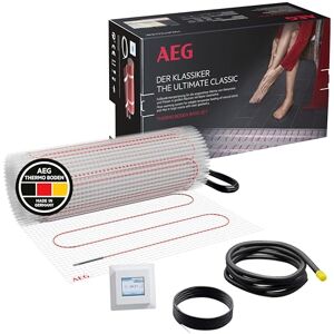 AEG Suelo radiante eléctrico, juego completo de 8 m², 160 W/m², base térmica TBS TB 160/8 Set Plus, AEG Suelo radiante eléctrico, juego completo de 8 m², 160 W/m², base térmica TBS TB 160/8 Set Plus,