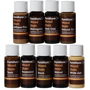 Furniture Clinic Tinte para madera  – Tinte de secado rápido, muy concentrado, fácil de aplicar para maderas de interior y exterior – 15 ml Furniture Clinic Tinte para madera  – Tinte de secado rápido, muy concentrado, fácil de aplicar para maderas de interior y exterior – 15 ml