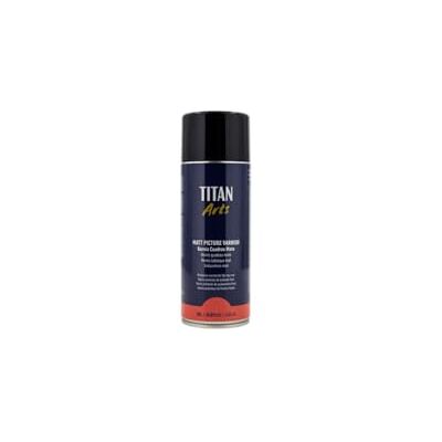 BARNIZ CUADROS SPRAY TITAN 400ML MATE (OLEO/ACRILICO) BARNIZ CUADROS SPRAY TITAN 400ML MATE (OLEO/ACRILICO)