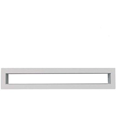 Kratki com Vent Cover Tunnel 6x40 White - Rejilla de ventilación Kratki com Vent Cover Tunnel 6x40 White - Rejilla de ventilación