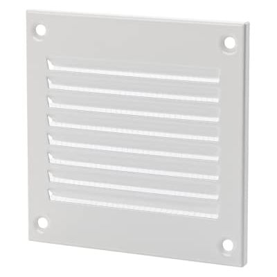 EUROPLAST 100x100mm Rejilla de Ventilación con Mosquitera Rejillas de Aireación Metálicas Acero, Blanco EUROPLAST 100x100mm Rejilla de Ventilación con Mosquitera Rejillas de Aireación Metálicas Acero, Blanco