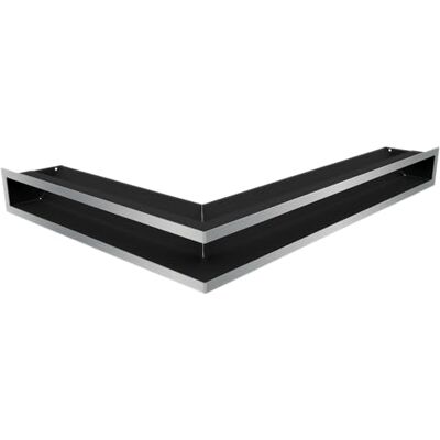 KRATKI Rejilla de ventilación de Esquina Derecha, 54,7 x 76,6 x 9, Acero Inoxidable KRATKI Rejilla de ventilación de Esquina Derecha, 54,7 x 76,6 x 9, Acero Inoxidable