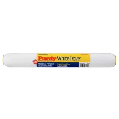 Purdy Funda de rodillo de paloma blanca Purdy Funda de rodillo de paloma blanca