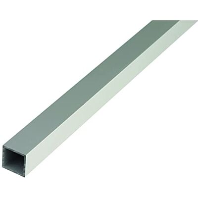 Alberts Tubo cuadrado Aluminio, anodizado plateado 1000 x 30 x 30 mm Alberts Tubo cuadrado Aluminio, anodizado plateado 1000 x 30 x 30 mm