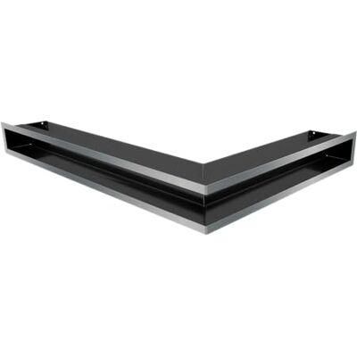 KRATKI Rejilla de ventilación de Esquina Izquierda 76,6 x 54,7 x 9 Acero Inoxidable KRATKI Rejilla de ventilación de Esquina Izquierda 76,6 x 54,7 x 9 Acero Inoxidable