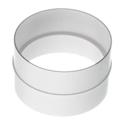 EUROPLAST Ø 125mm Conector para Tubos Redondos de Ventilación Tubo/Conducto de Ventilación Plástico PVC EUROPLAST Ø 125mm Conector para Tubos Redondos de Ventilación Tubo/Conducto de Ventilación Plástico PVC