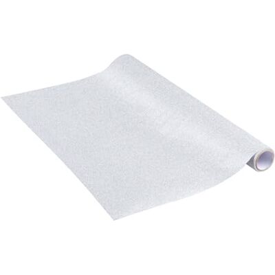 Venilia Lámina adhesiva, Purpurina Purpurina Plata, 45cm x 2m, Espesor 100μ, Vinilo autoadhesivo para muebles o cocina, decorativas papel pintado pared, PVC sin ftalatos, Fabricado en UE Venilia Lámina adhesiva, Purpurina Purpurina Plata, 45cm x 2m, Espesor 100μ, Vinilo autoadhesivo para muebles o cocina, decorativas papel pintado pared, PVC sin ftalatos, Fabricado en UE