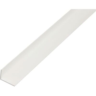 Alberts Eco Perfil angular PVC-U, blanco, 1000 x 25 x 20 mm Alberts Eco Perfil angular PVC-U, blanco, 1000 x 25 x 20 mm
