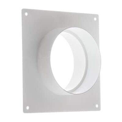 EUROPLAST Conector de pared de 100 mm para tubo de ventilación EUROPLAST Conector de pared de 100 mm para tubo de ventilación